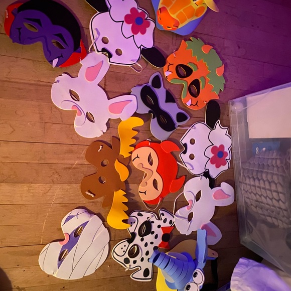 23 pieces of animal masks 🎭 for kids - Picture 3 of 3